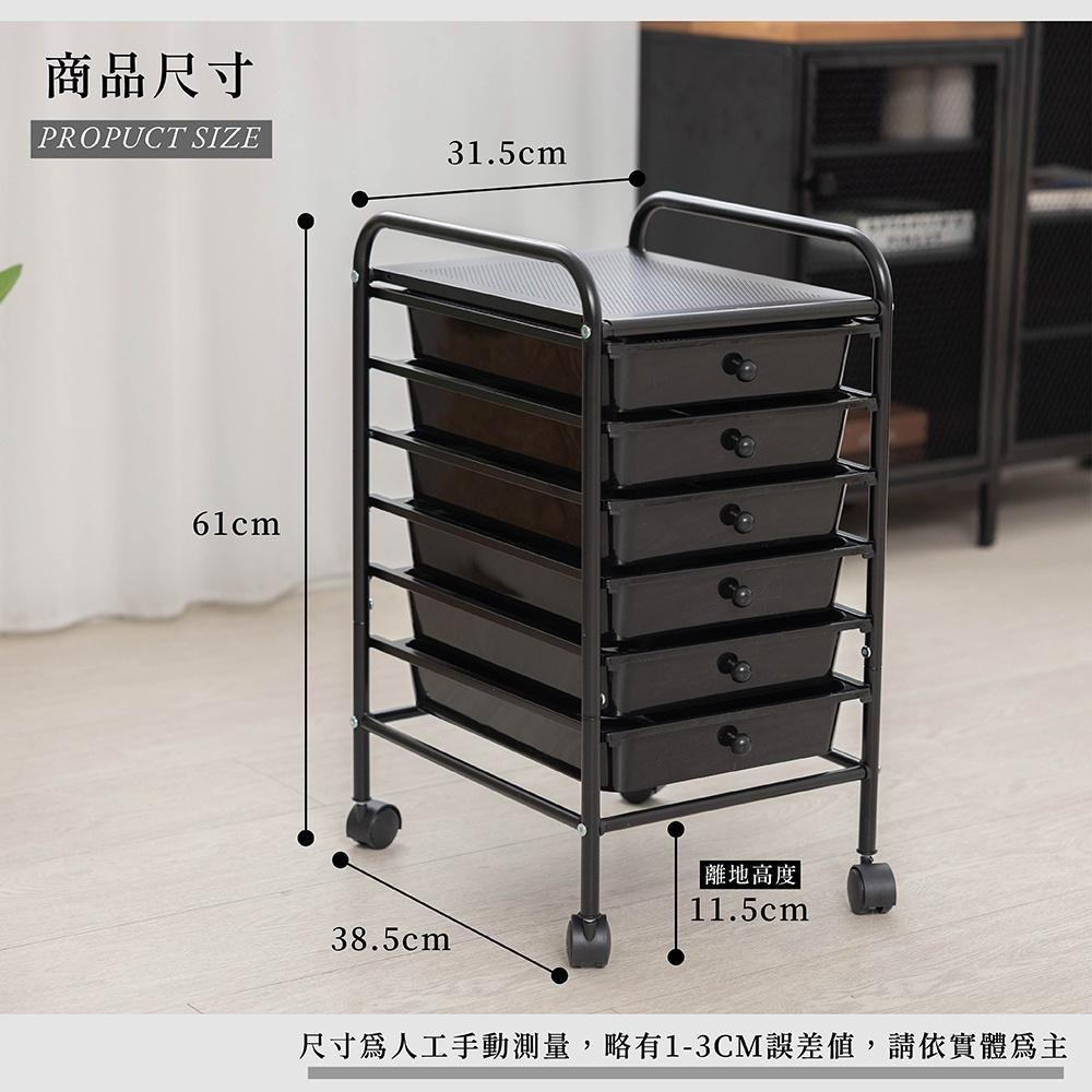 [台灣製造 快速出貨]置物車 抽屜車 可移動置物車 桌下櫃 收納車 收納推車 桌下收納 辦公推車 抽屜推車 工具車-細節圖7