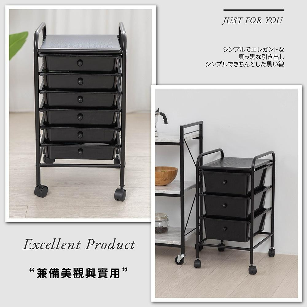 [台灣製造 快速出貨]置物車 抽屜車 可移動置物車 桌下櫃 收納車 收納推車 桌下收納 辦公推車 抽屜推車 工具車-細節圖8
