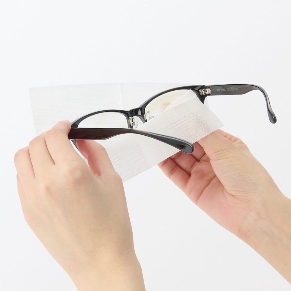 無印良品 攜帶用拭鏡布/14張-細節圖2