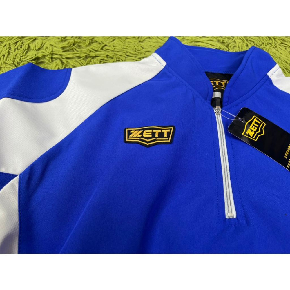 《棒壘用品優惠出清》ZETT 棒壘球 長袖保暖 內刷毛 高彈性 訓練服 練習風衣 BOTT-460 （多色）-細節圖3