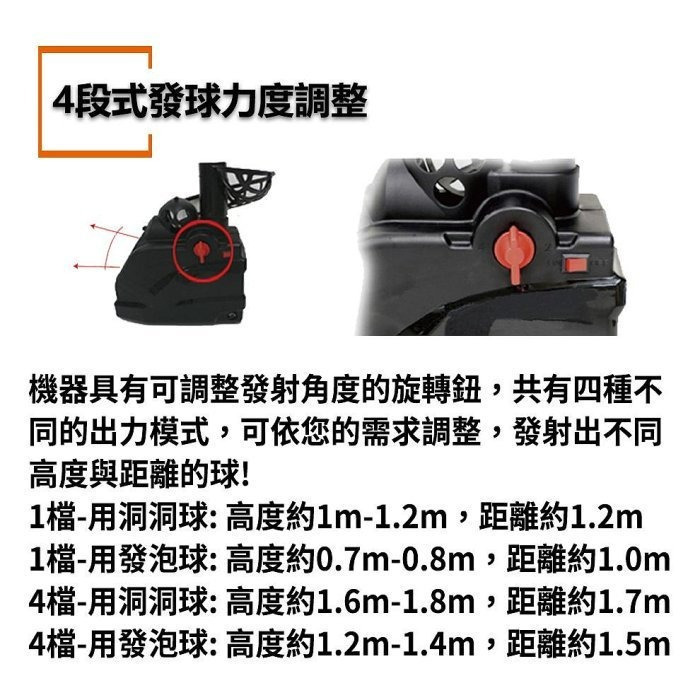 《棒壘用品優惠出清》FIELDFORCE 棒球訓練用洞洞球發球機(自動發球) FTM-253-細節圖5