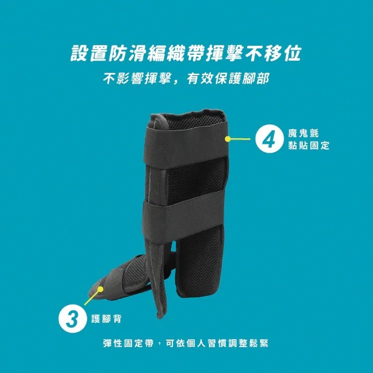 《棒壘用品優惠出清》Greaten 極騰 棒壘球打擊護腳 0005SG (三色)-細節圖7