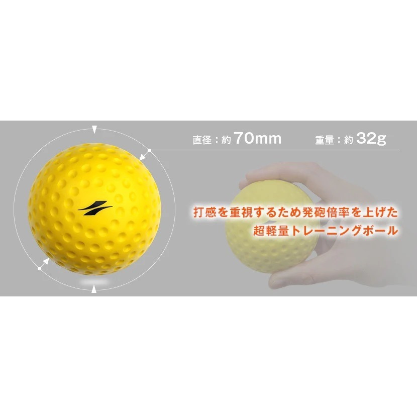 《棒壘用品優惠出清》FIELDFORCE 發泡硬式球 20入 FHUB-21-細節圖3