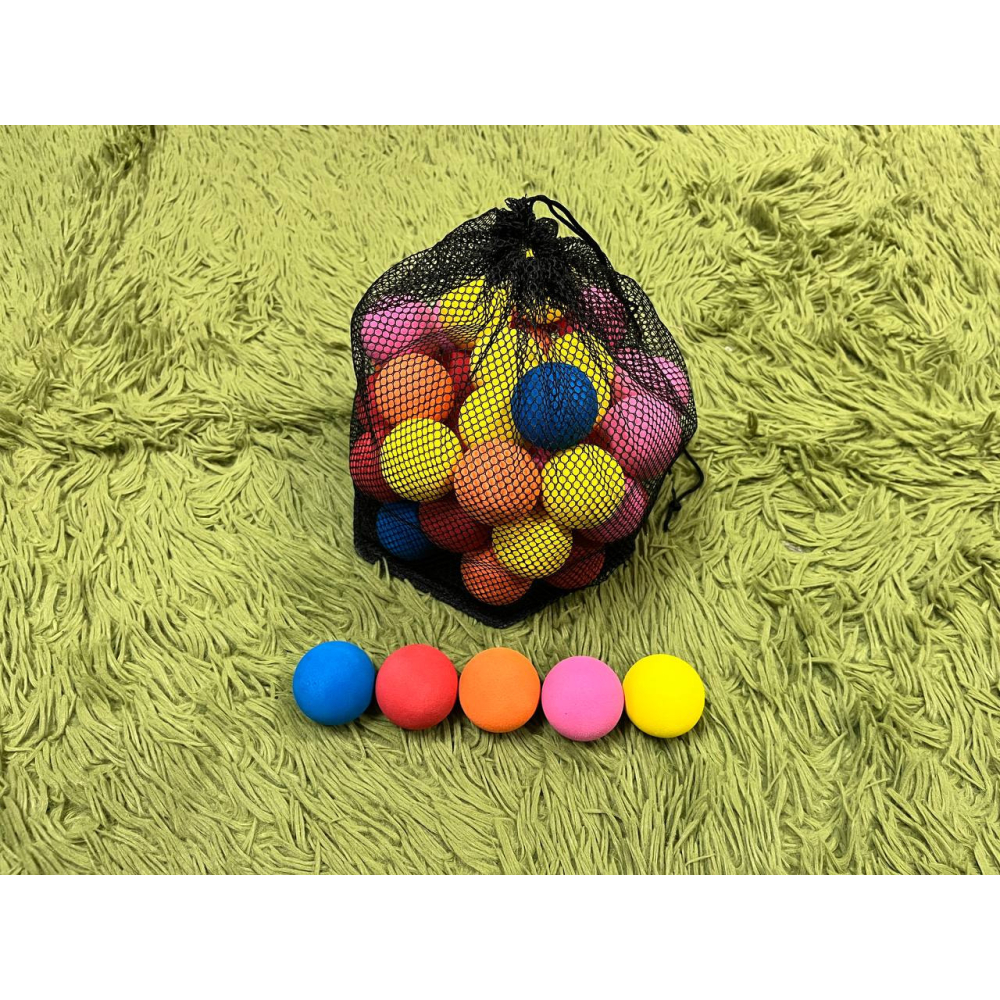 《棒壘用品優惠出清》FIELDFORCE-40mm EVA泡棉球(5色 50入) FMB-50-細節圖2