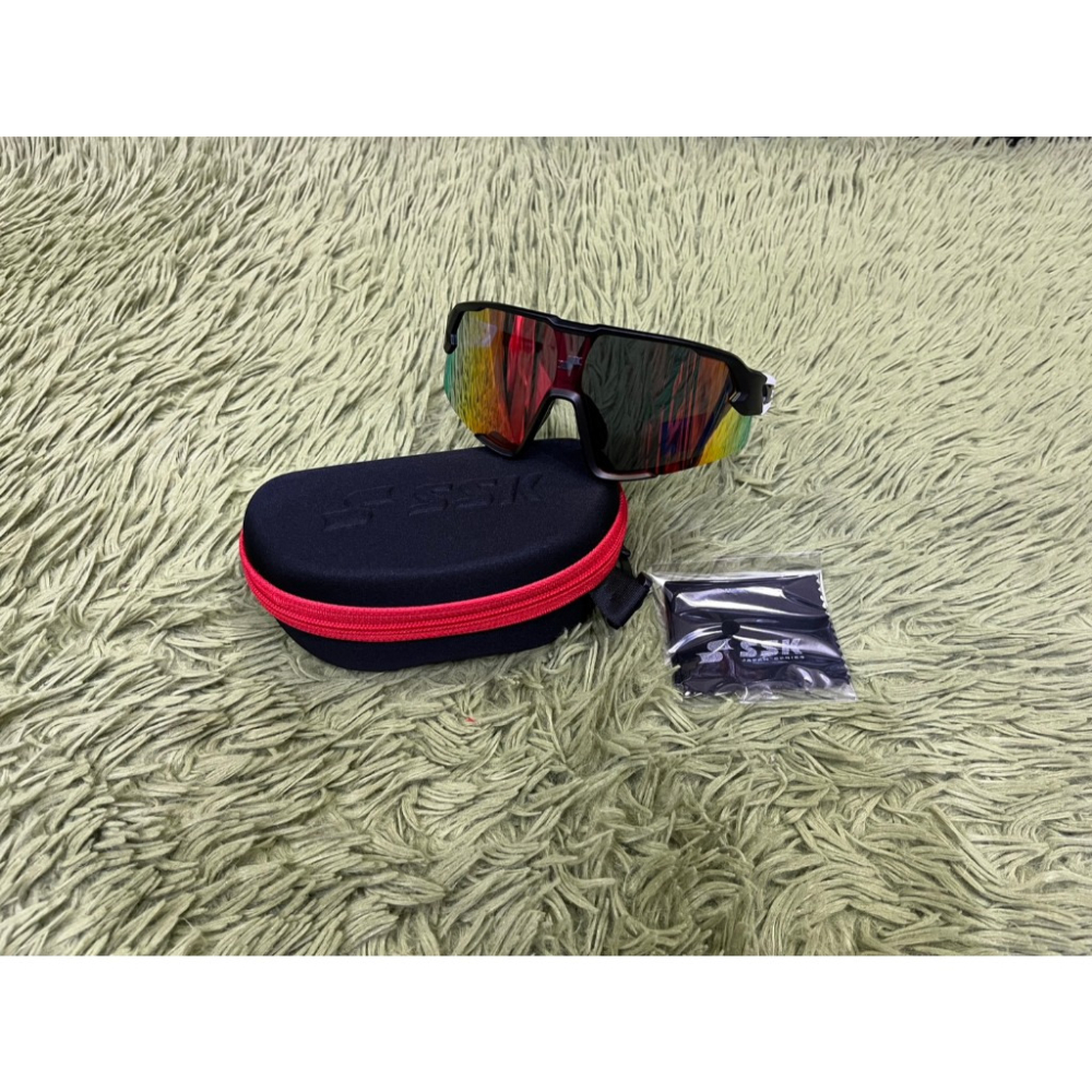 《棒壘用品優惠出清》SSK 偏光 運動 太陽眼鏡 SJ2254-細節圖4