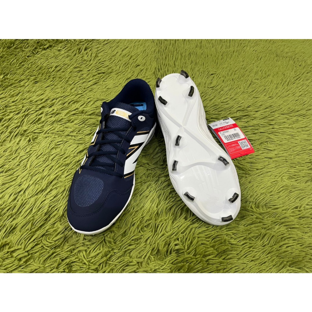 《棒壘用品優惠出清》日本進口 NEW BALANCE 2E 寬楦 壘球 棒球 棒壘球膠釘鞋 PL3000系列-細節圖7
