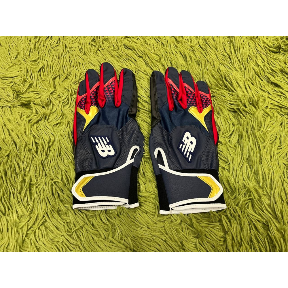 《棒壘用品優惠出清》日本限定 新款 New Balance 大谷翔平樣式 棒球 壘球 棒壘球 打擊手套 雙手用 可水洗-細節圖7