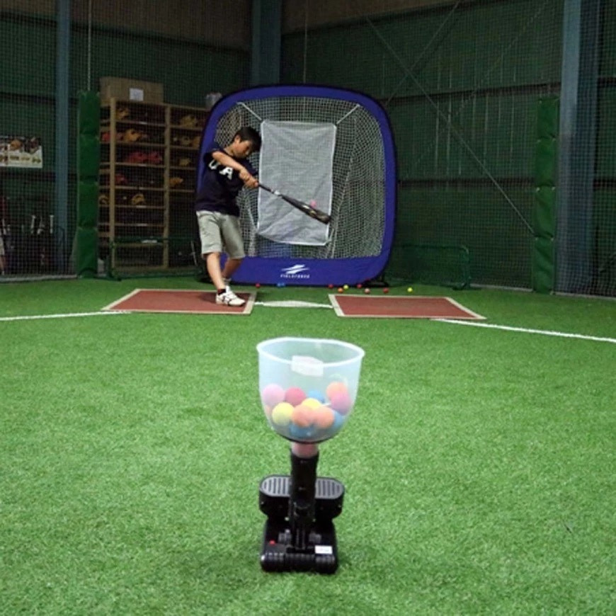 《棒壘用品優惠出清》FIELDFORCE 小球發球機 FPM-103 | 訓練動態視力 打擊精準度 可調高低角度-細節圖5