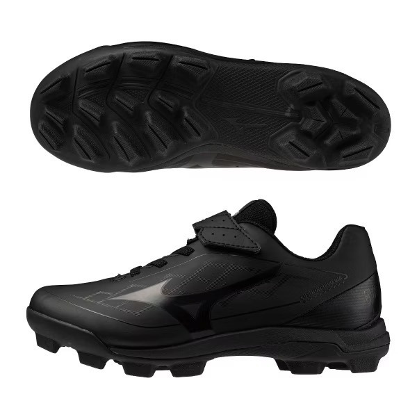 《棒壘用品優惠出清》Mizuno CUSHIONREVO DIA 棒球 壘球 小孩 棒壘 膠釘鞋 (寬楦)-細節圖2