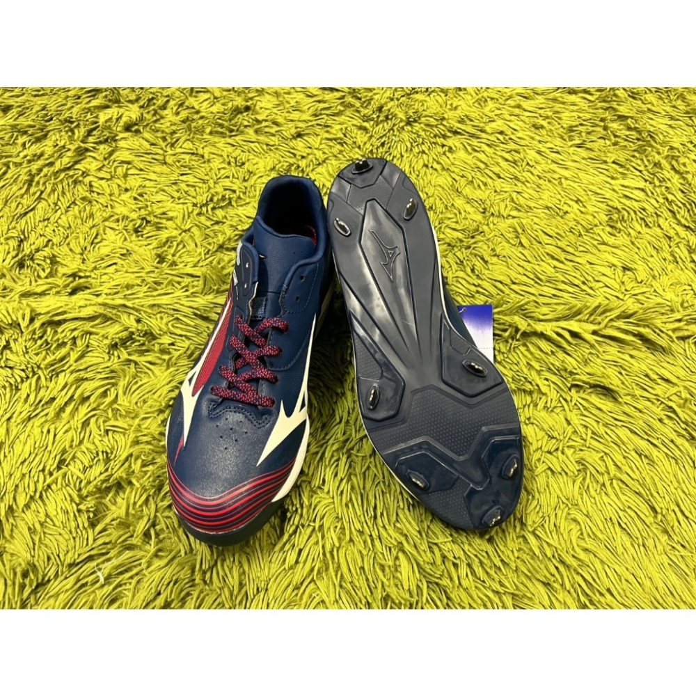 《棒壘用品優惠出清》MIZUNO 美津濃 CUSHIONREVOELITE棒球 鐵釘鞋 11GM254014-細節圖3