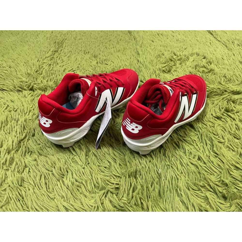 《棒壘用品優惠出清》日本進口 NEW BALANCE 2E 寬楦 壘球 棒球 棒壘球膠釘鞋 PL3000系列-細節圖2