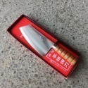 05 一支尖木片刀 正日本白鐵不繡鋼三合鋼頂級v銀九層木柄尖片刀尖肉桂刀薄刃包丁中藥刀水里菜刀王真心推薦台灣公司製造-規格圖7
