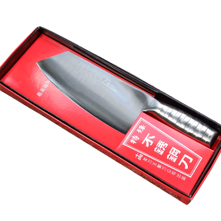 05水里菜刀王 白鐵不繡三合鋼v銀薄刀刃尖鐵片刀家庭必備日本鋼材一體成型已經手工開封切魚肉料理包丁50年三代十同菜刀王-細節圖2