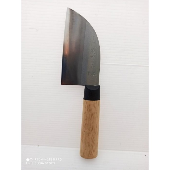 17 水里菜刀王 st 小魚刀不繡鋼 v金v銀檳榔刀 日本三合鋼 剖菁仔刀 小魚刀 小菜切刀 50年3代傳承十同菜刀王-細節圖5