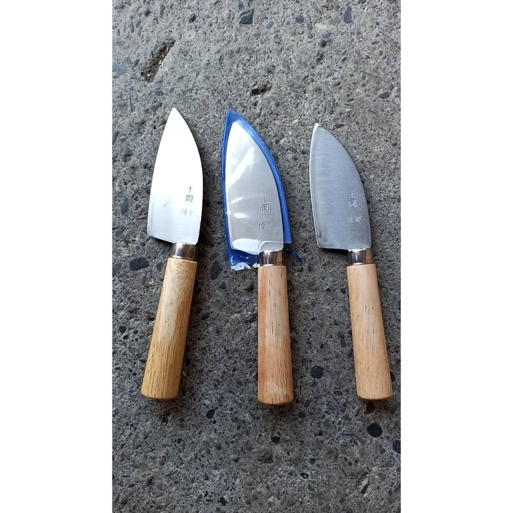 17 正台灣製母親節特價促銷 毛刀.豬肉刀.肉品處理 水果刀毛刀 ( 可作 嫁接刀 )、特銀鋼廚房切割食材的好幫手-細節圖3