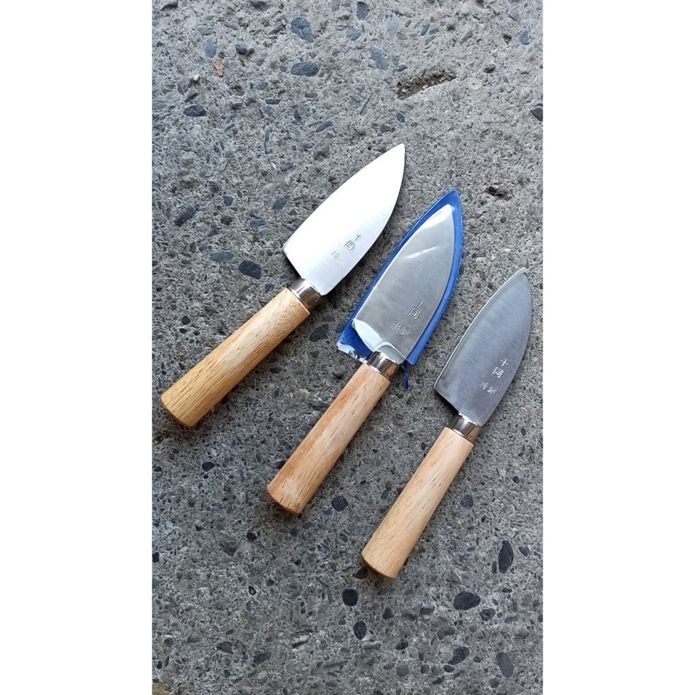 17 正台灣製母親節特價促銷 毛刀.豬肉刀.肉品處理 水果刀毛刀 ( 可作 嫁接刀 )、特銀鋼廚房切割食材的好幫手-細節圖6