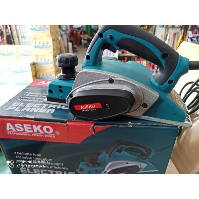 92 電動刨木機 aseko 強力電動刨刀 電動刨木機 82MM電刨刀 電鉋刀-細節圖2