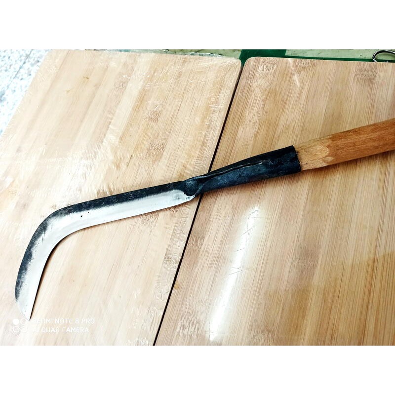 03 母親節特價促銷優惠純手工打造的刀茶葉鐮柳葉鐮註冊商標品質保證 真心推薦有送木柄歐 水里菜刀王的永久信念商品的-細節圖3