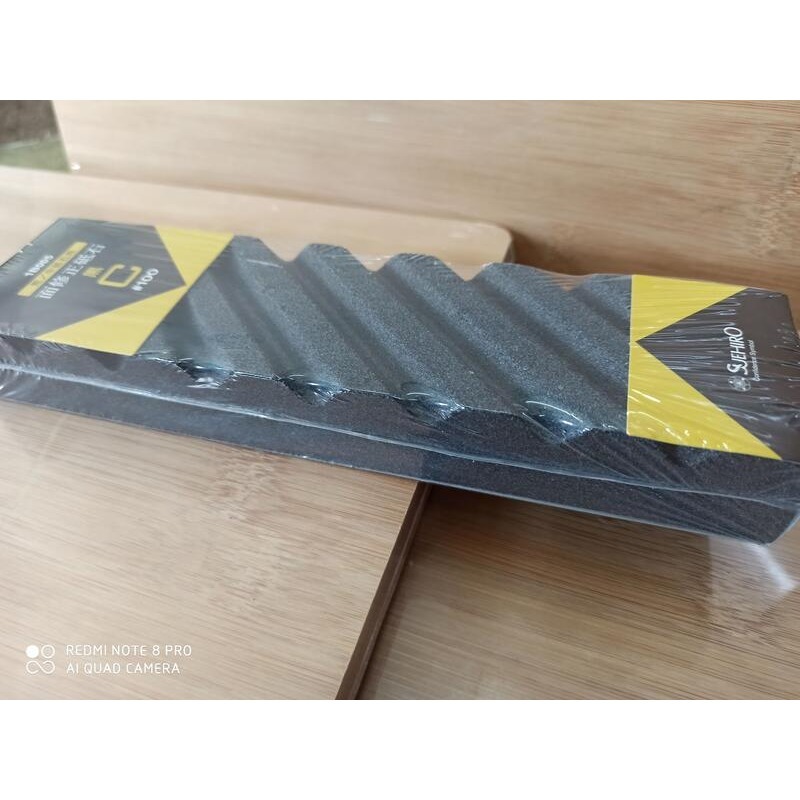 35 日本製末廣Suehiro專業用修正砥石1b005整平石復活石#100中荒砥石修正用用於中粗砂輪的磨刀石​​黑色-細節圖2