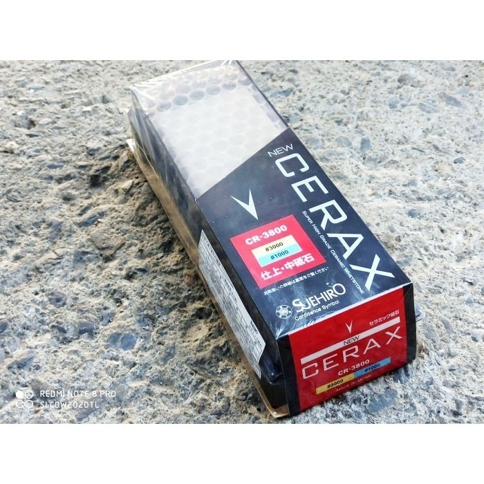 31 水里菜刀王雙面日本製原廠末廣3型SUEHIRO新陶瓷雙面磨刀石3000#1000砥石座CR-3800仕上/中砥石-細節圖2