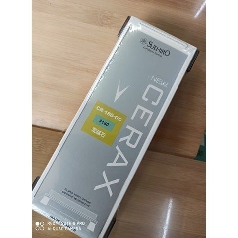 31 水里菜刀王】末廣 suehiro磨刀石附座CR-180-GC日本製新陶瓷荒砥石 CERAX系列-細節圖3
