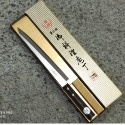全新正日本製一角別作柳刃生魚片刀不繡鋼一角 210mm本職專業用生魚片刀魚刀