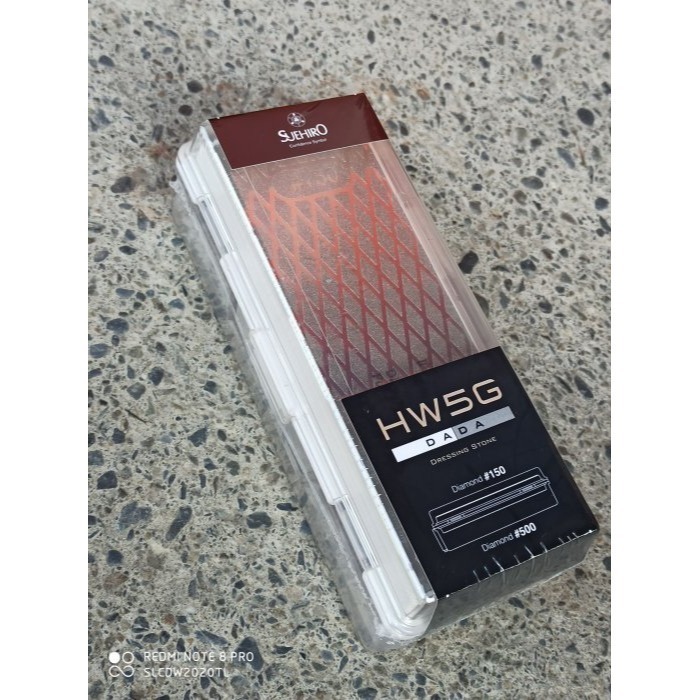 35日本製新品末廣油石HW5G DADA金剛石油石表面校正＃150 /＃500末廣 SUEHIRO 鑽石砥-規格圖2