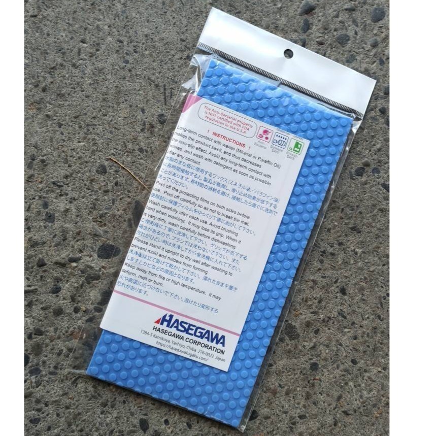 38 日本長谷川 磨刀石止滑墊止滑墊防滑墊 FYS-2512：25*12cm HASEGAWA磨刀石防滑專家食材止滑-細節圖2