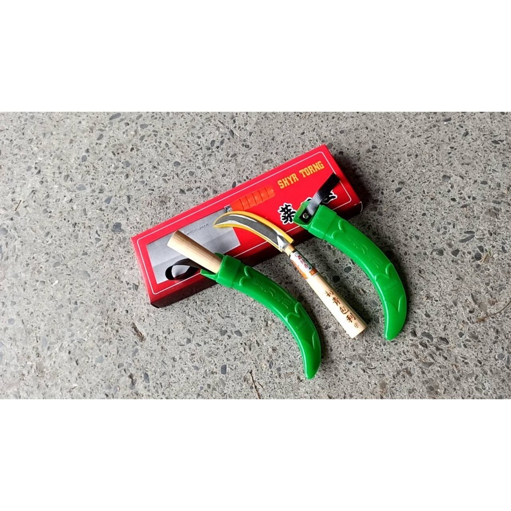 51 一組2支刀 一隻青鋼香蕉刀100元山上的刀 特青 香焦刀 水里菜刀王推薦 鐮刀草格刀籐格刀埔里格 搭配香蕉刀套-細節圖5