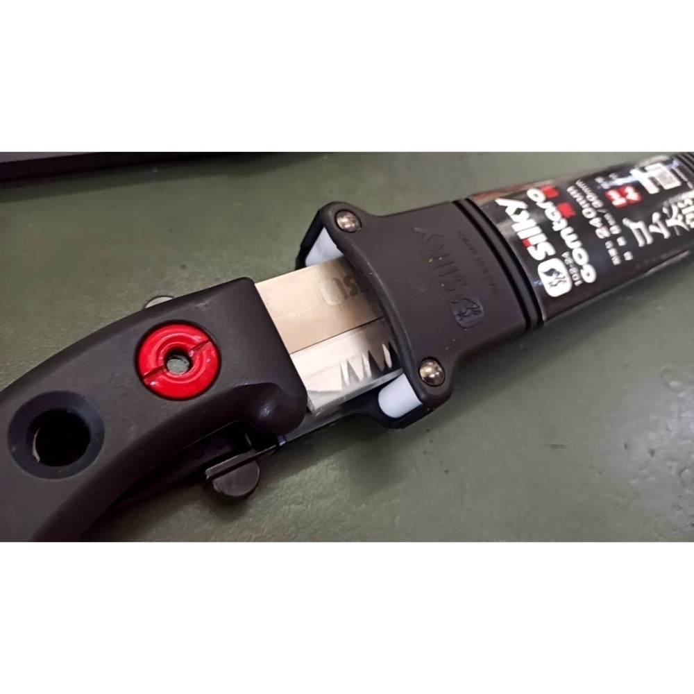 61 日本製造 Silky 荒木目GOMTARO 專業手鋸 240mm大齒Silky 太郎喜樂修枝鋸木工鋸園藝鋸樹鋸-細節圖7