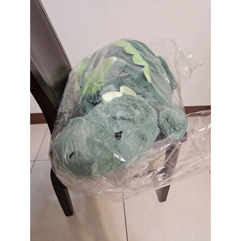 khtoy全新130cm趴姿飛龍（綠）-細節圖4