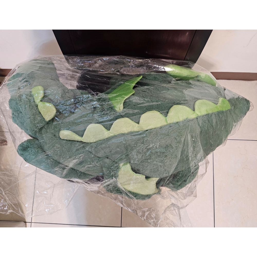 khtoy全新130cm趴姿飛龍（綠）-細節圖5