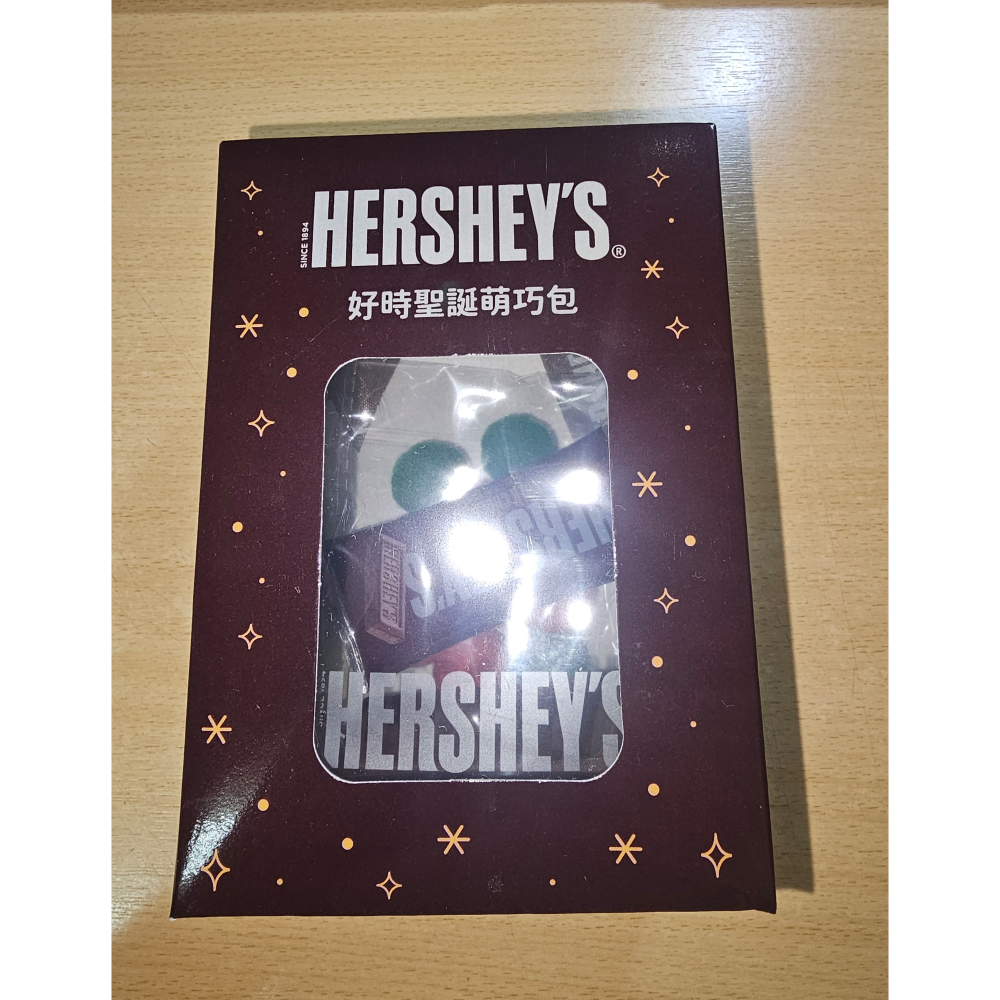 絕版Hershey＇s好時聖誕萌巧包／巧克力娃包-細節圖2