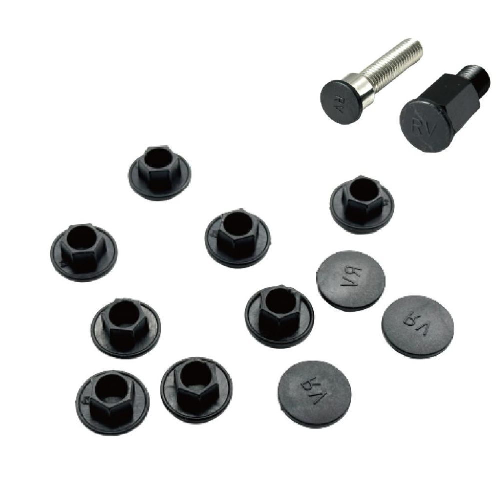 VITESSE 內六角螺絲防水塞蓋 螺絲塞蓋 內六角塞蓋 T型塞蓋 防水塞蓋 螺絲防水塞蓋 M6 M8 M10-細節圖2