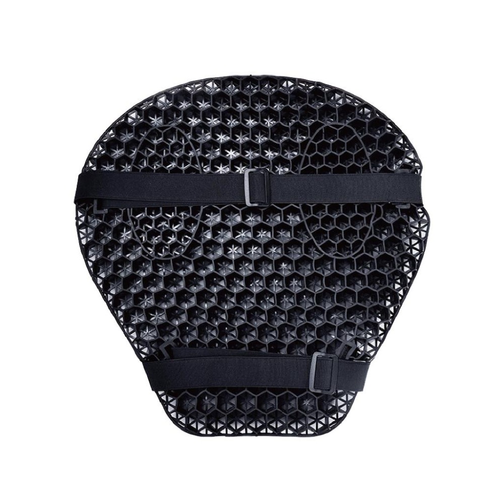 蜂窩摩托車坐墊 3D 蜂巢 減壓 坐墊 隔熱 降溫 減震 彈性 長途 屁股 護臀 重機 座墊 凝膠坐墊 矽膠 摩托車-細節圖2