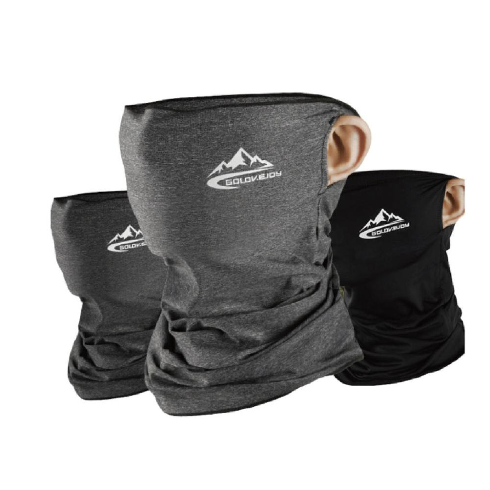 防曬頭套 冰絲方形無痕面罩 防曬頭套 保暖頭套 冰涼魔術頭巾 外送必備 涼感面罩 防曬面罩 防曬 抗UV 防風騎行面-細節圖2