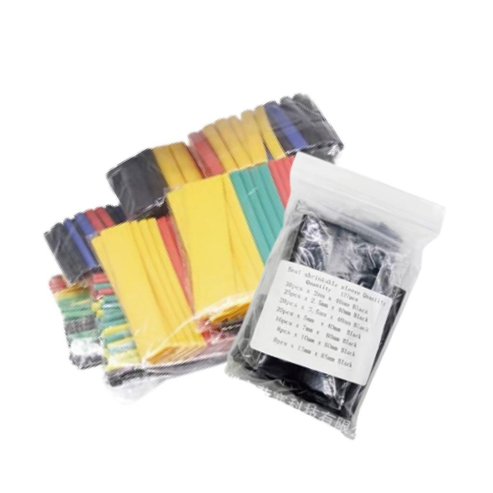 熱縮管絕緣套 彩色熱縮 熱收縮管 熱縮管 熱縮管工具盒 電線熱縮套管 絕緣 熱縮套 絕緣套管 保護電線 手機線修復 線材-細節圖2