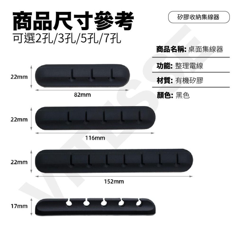 【現貨 免運費🔥集線神器】多孔集線器 充電線收納 集線器 整線器 電線收納 電線固定器 電線固定 固線器 理線器 繞線器-細節圖7