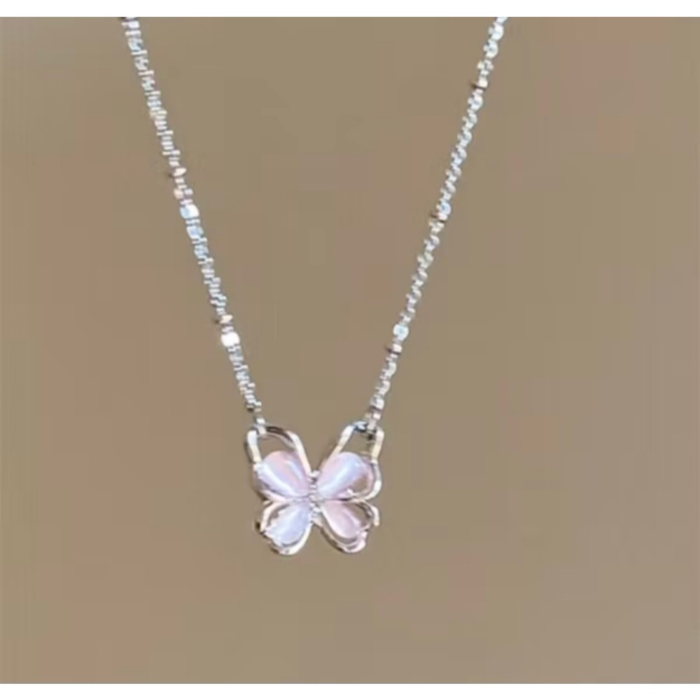 草莓蝴蝶項鍊-細節圖4