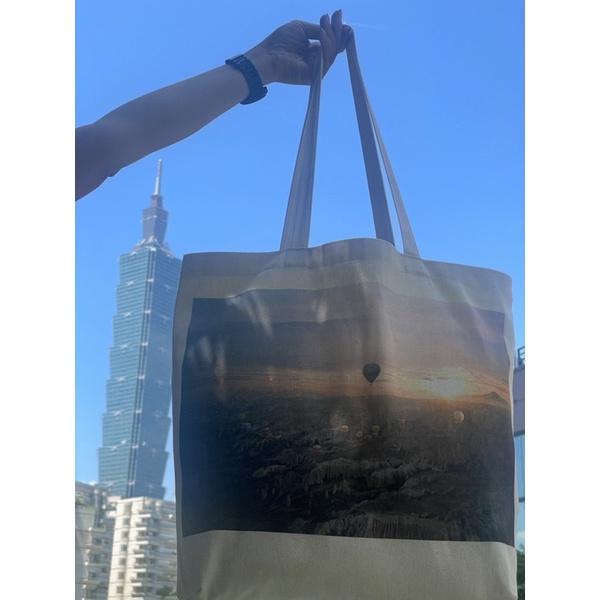 🇹🇷土耳其熱氣球大帆布袋/購物袋/媽媽包-細節圖4