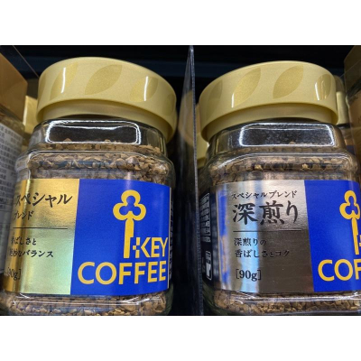 KEY COFFEE 特級即溶咖啡 原味/深培 90g/罐