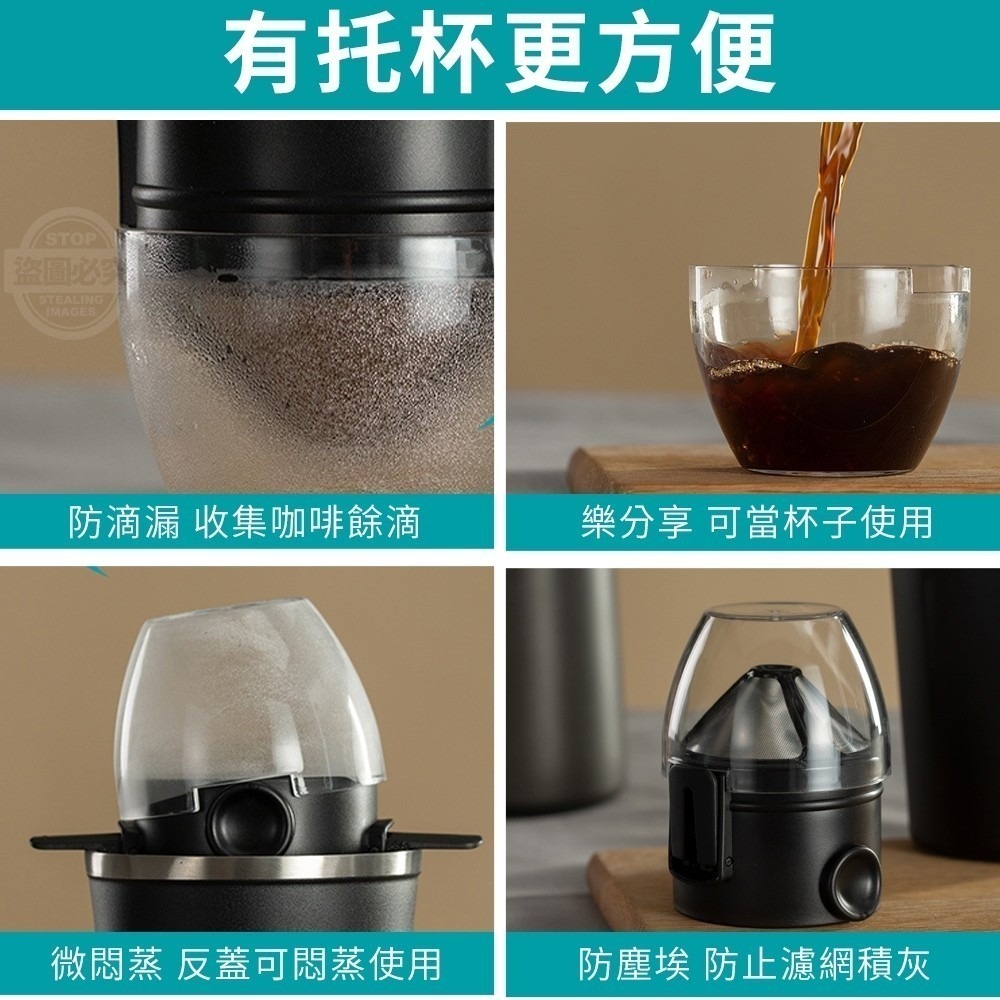 咖啡濾杯 304不鏽鋼 咖啡器具 濾杯 手沖咖啡 咖啡濾杯 咖啡濾器 手沖壺 咖啡壺 登山不鏽鋼 手沖濾杯-細節圖5