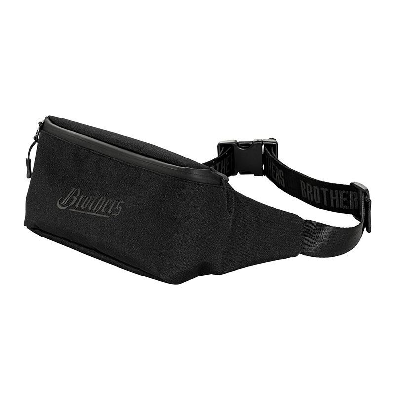 中信兄弟 黑魂腰包 腰包 防水 肩背 兩用包-細節圖2