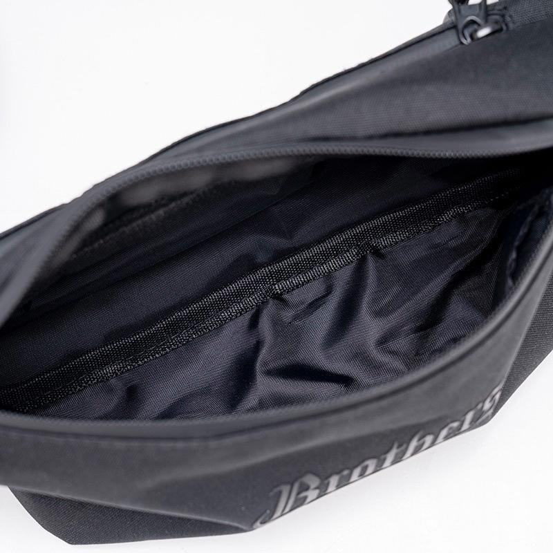 中信兄弟 黑魂腰包 腰包 防水 肩背 兩用包-細節圖3