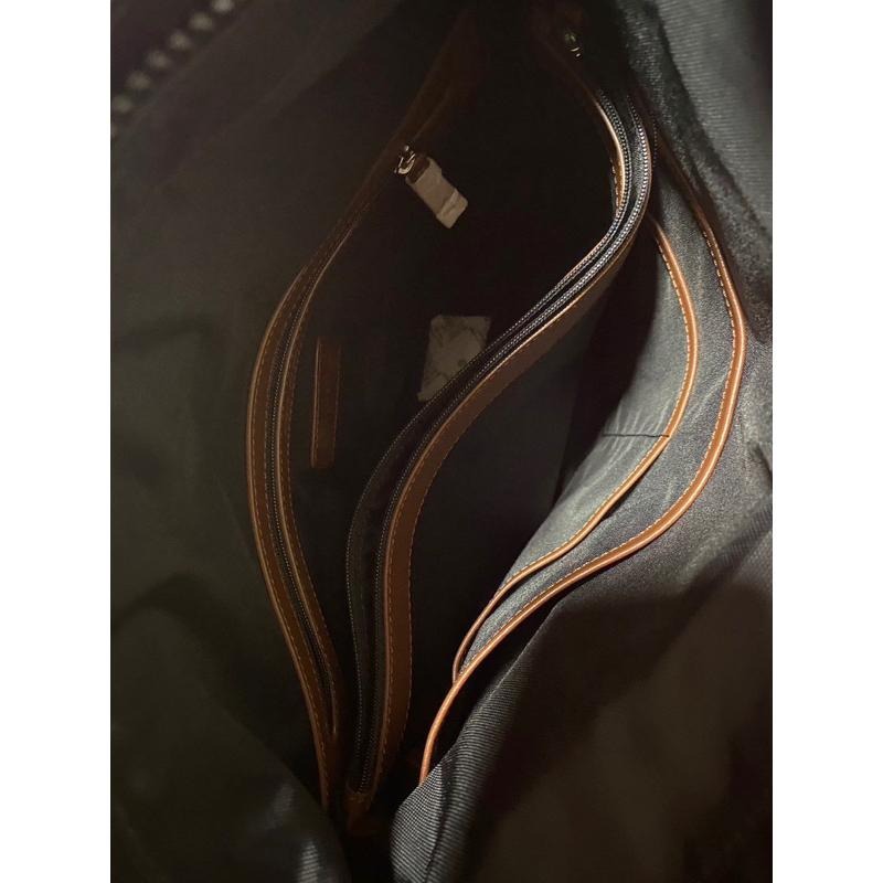 [現貨］Pierre Cardin 皮爾卡登 側背包 兩用包 RFID防盜包-細節圖6