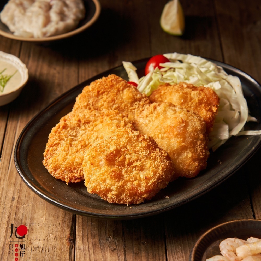 『“旭仔”花枝蝦排.』      東港在地名產  最堅持品質及內容物的丸子🔥±600G-細節圖3