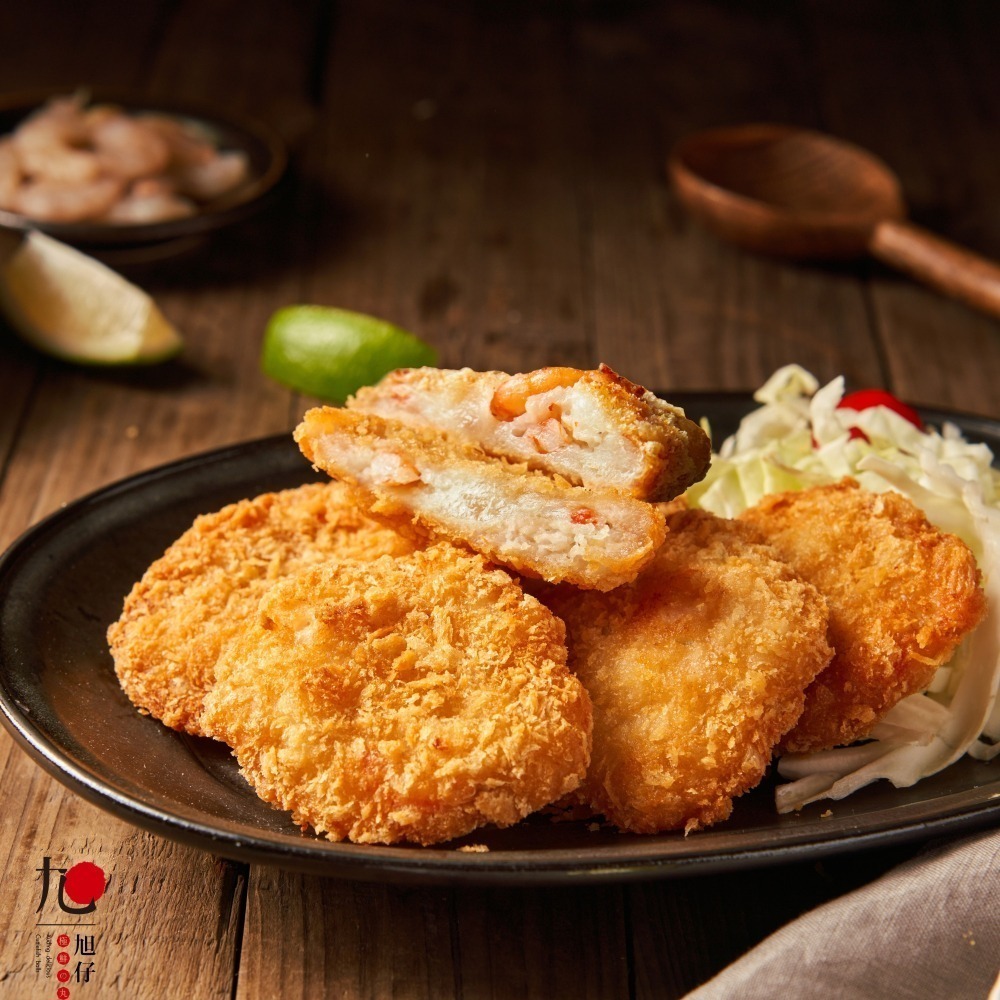 『“旭仔”花枝蝦排.』      東港在地名產  最堅持品質及內容物的丸子🔥±600G-細節圖4