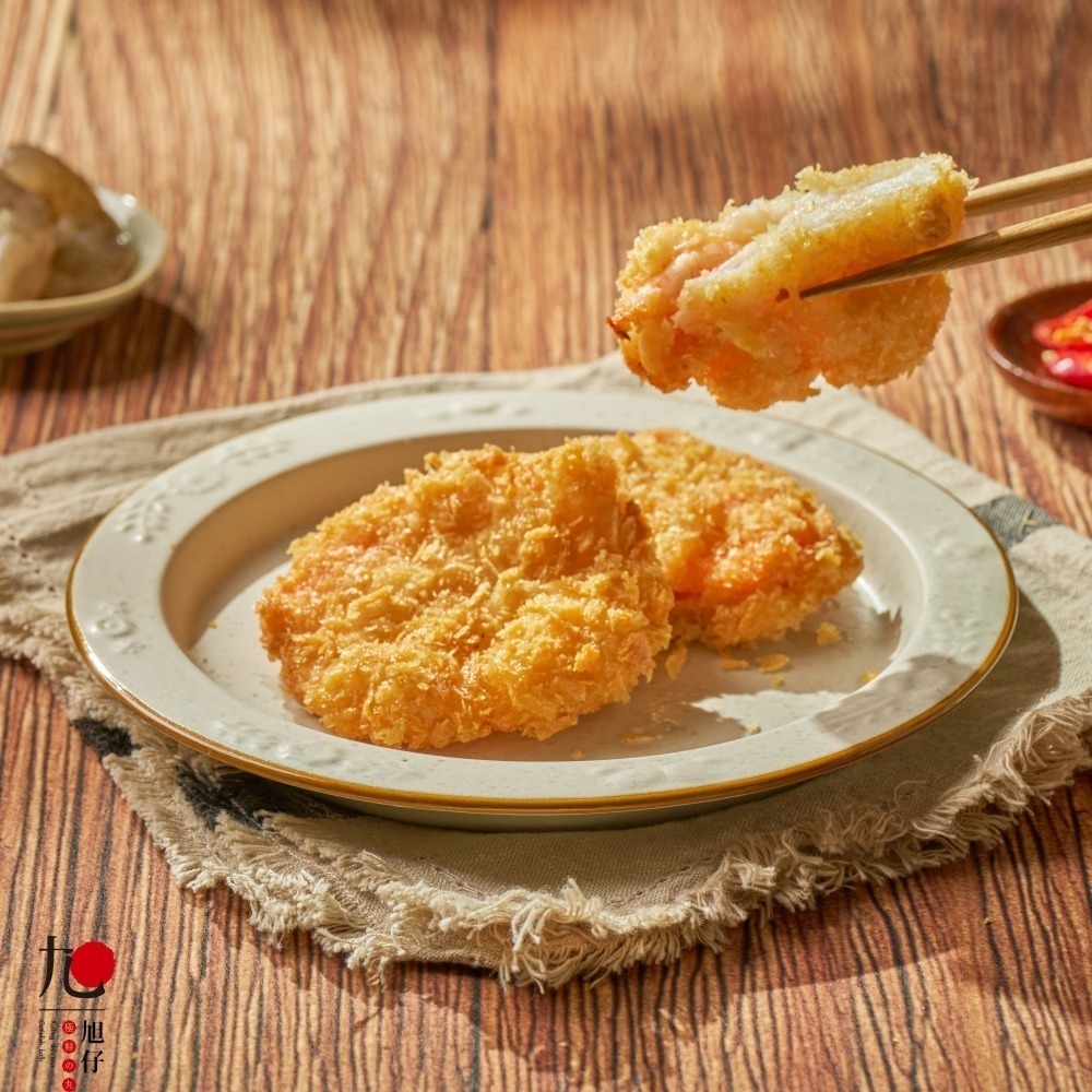 『“旭仔”花枝蝦排.』      東港在地名產  最堅持品質及內容物的丸子🔥±600G-細節圖5