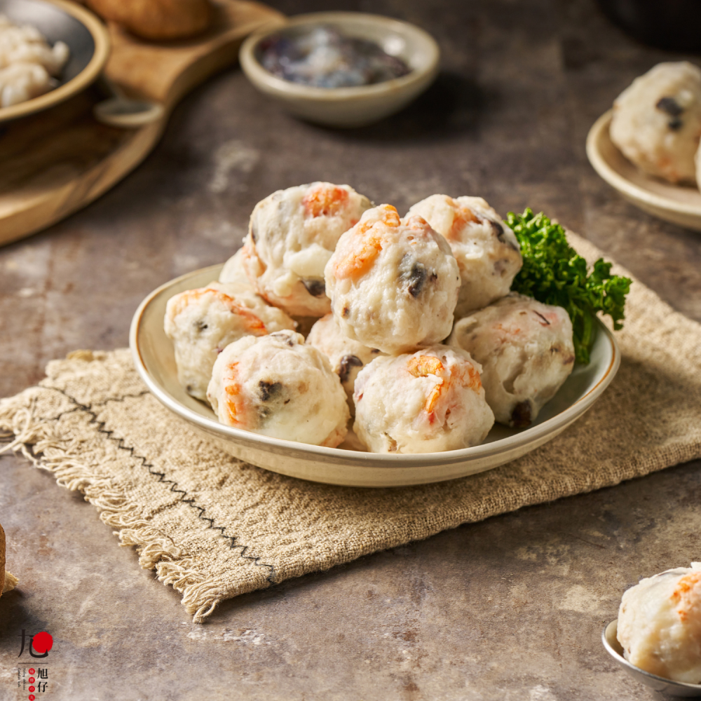 『“旭仔”蝦仁丸.』      東港在地名產  最堅持品質及內容物的丸子🔥-細節圖2