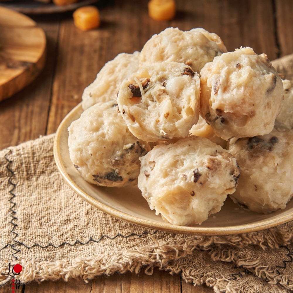 『“旭仔”干貝丸.』      東港在地名產  最堅持品質及內容物的丸子🔥-細節圖3